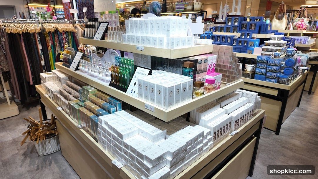 Cosmetics and Accessories Display