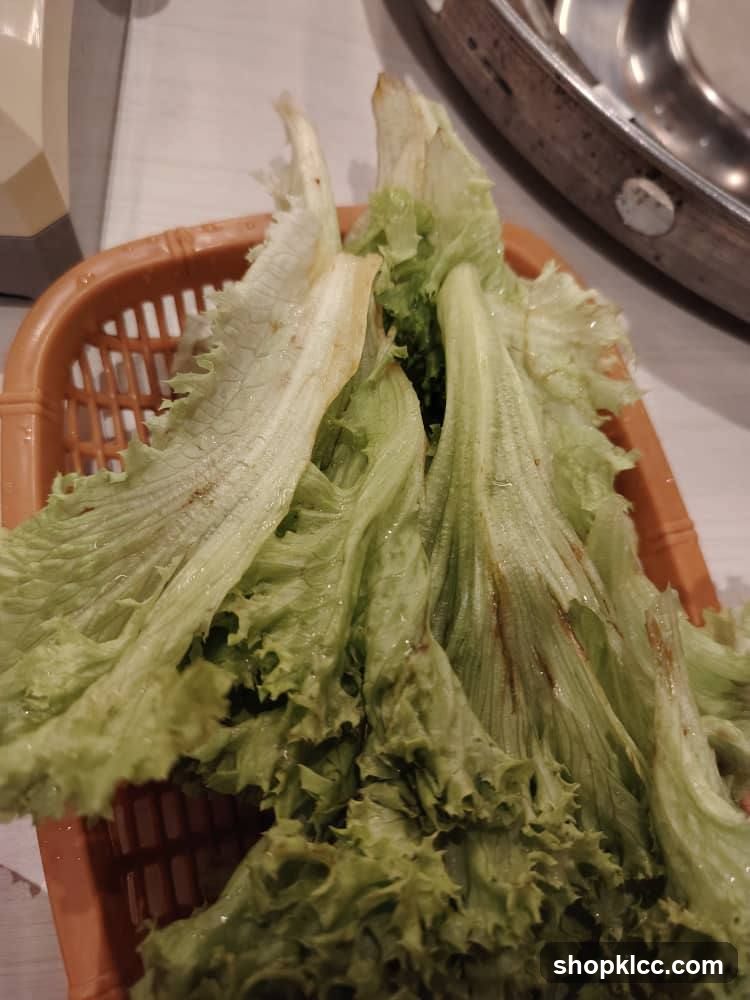 Lettuce in a Basket