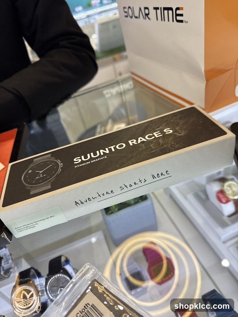 Suunto Race S Watch Box