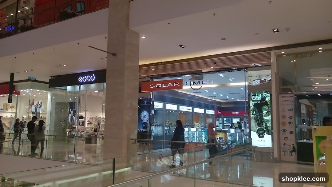 Mall Interior with Shops