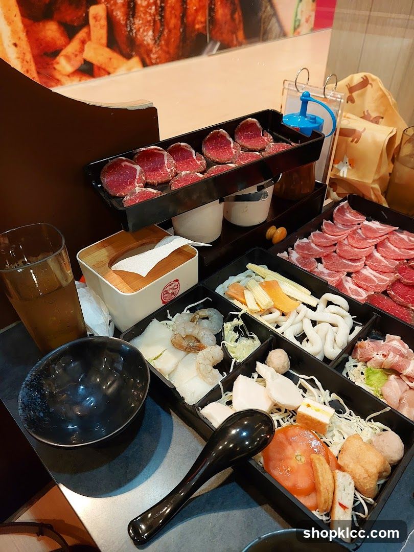 Assortment of Hot Pot Ingredients