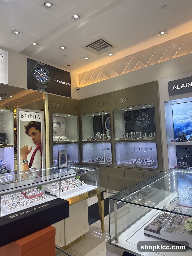 Watch Store Interior
