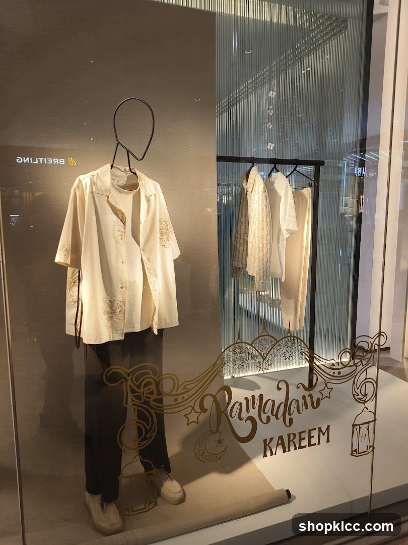 Ramadan Kareem Window Display