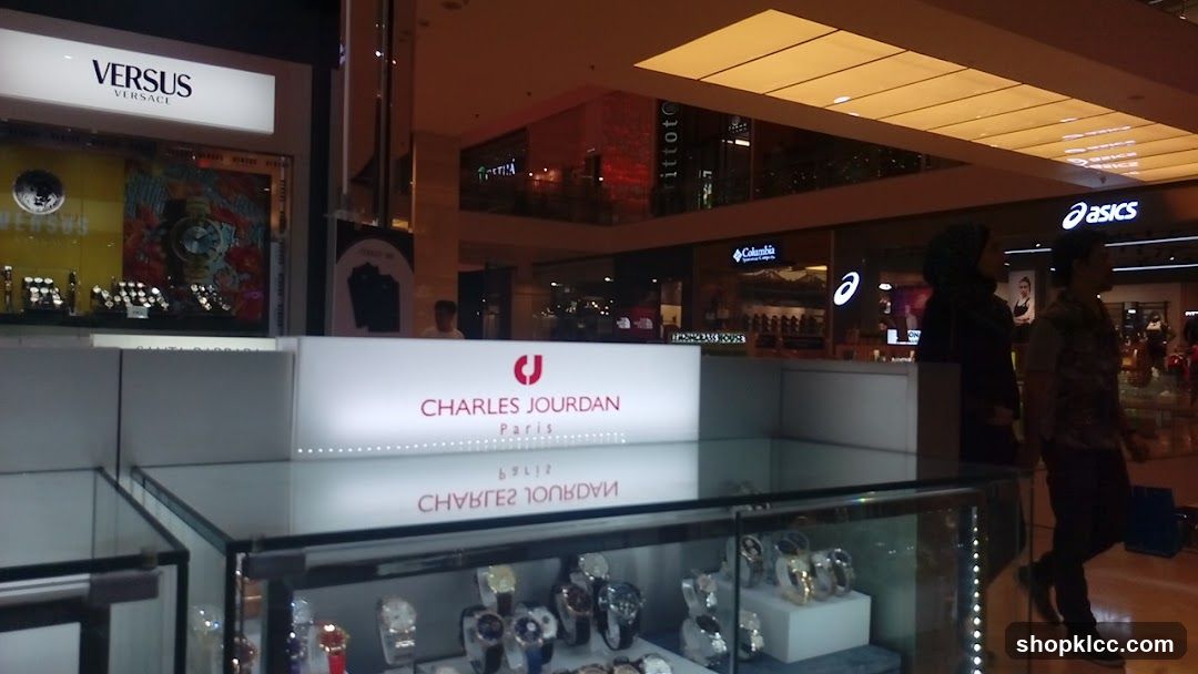 Mall Interior with Storefronts