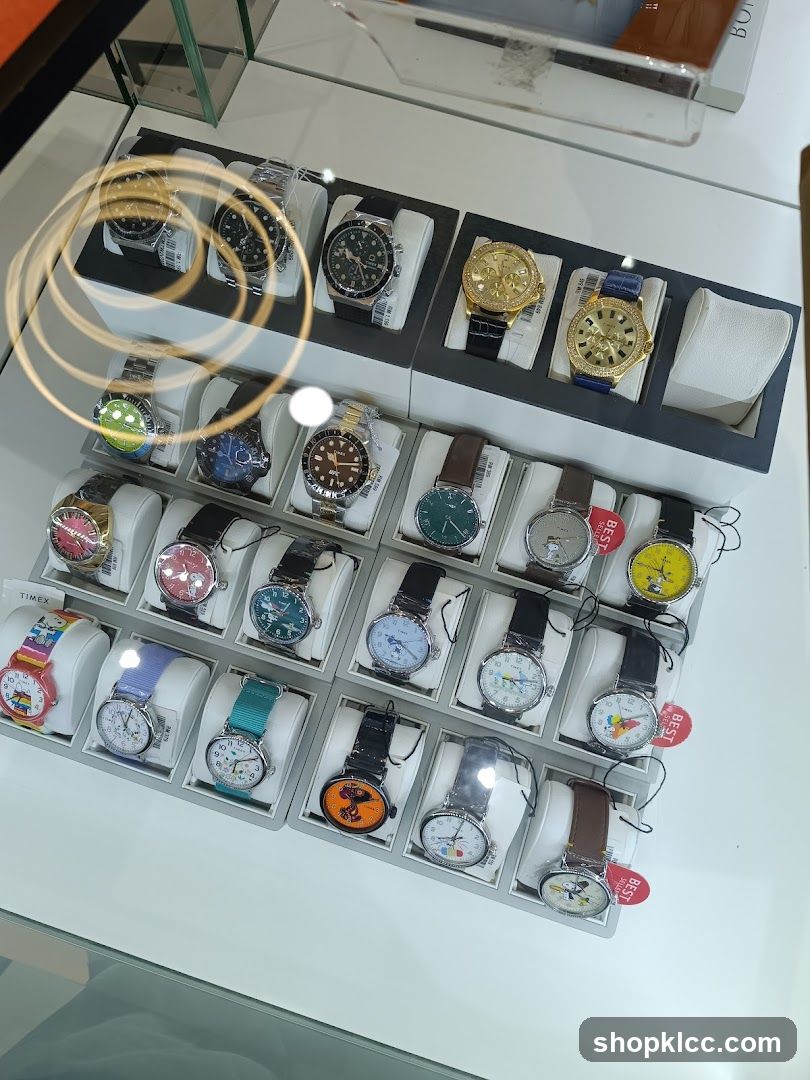 Display of Watches