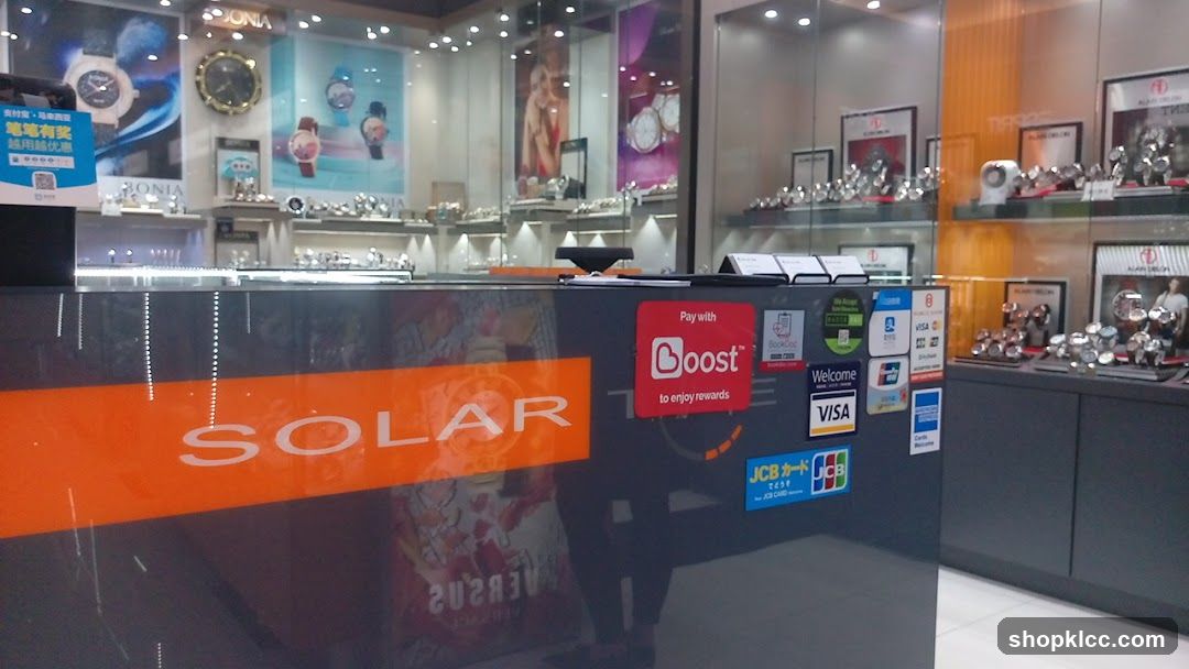 Watch Store Counter