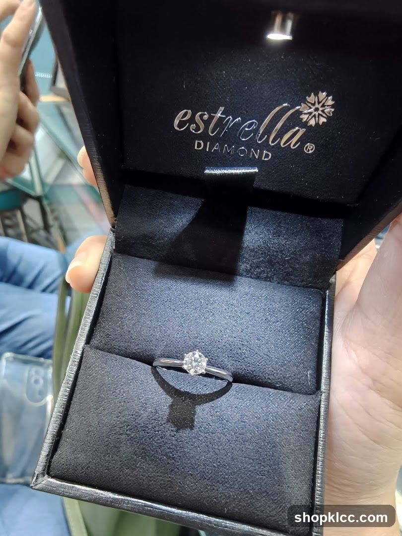 Diamond Ring in Presentation Box