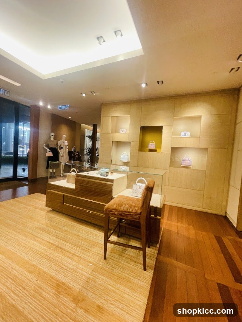 Luxury Handbag Display