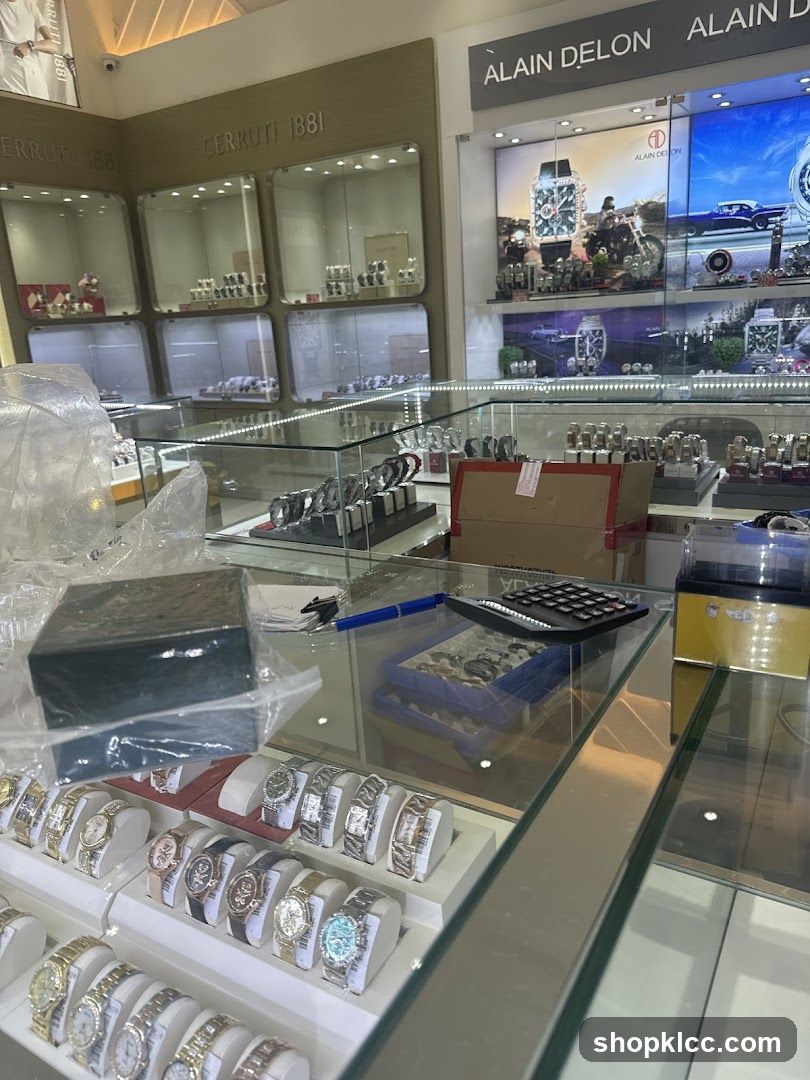 Watch Store Display