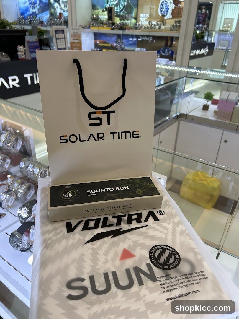Shopping bag and watch box