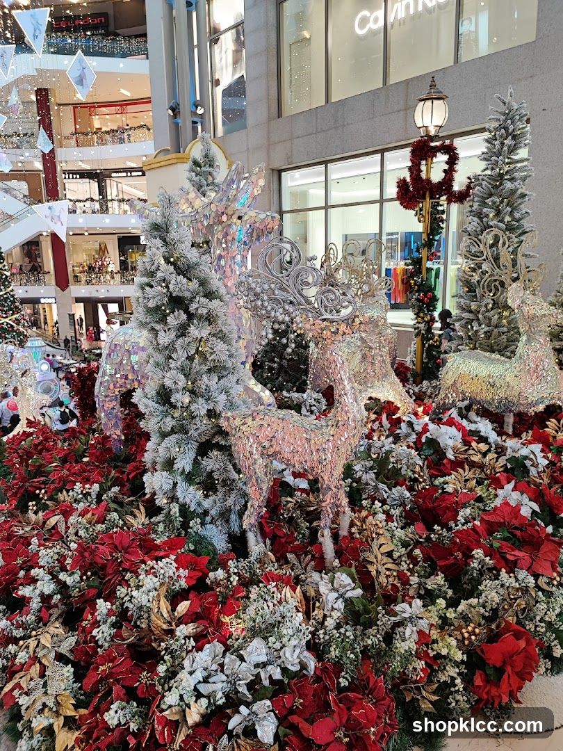 Christmas Decorations in a Mall