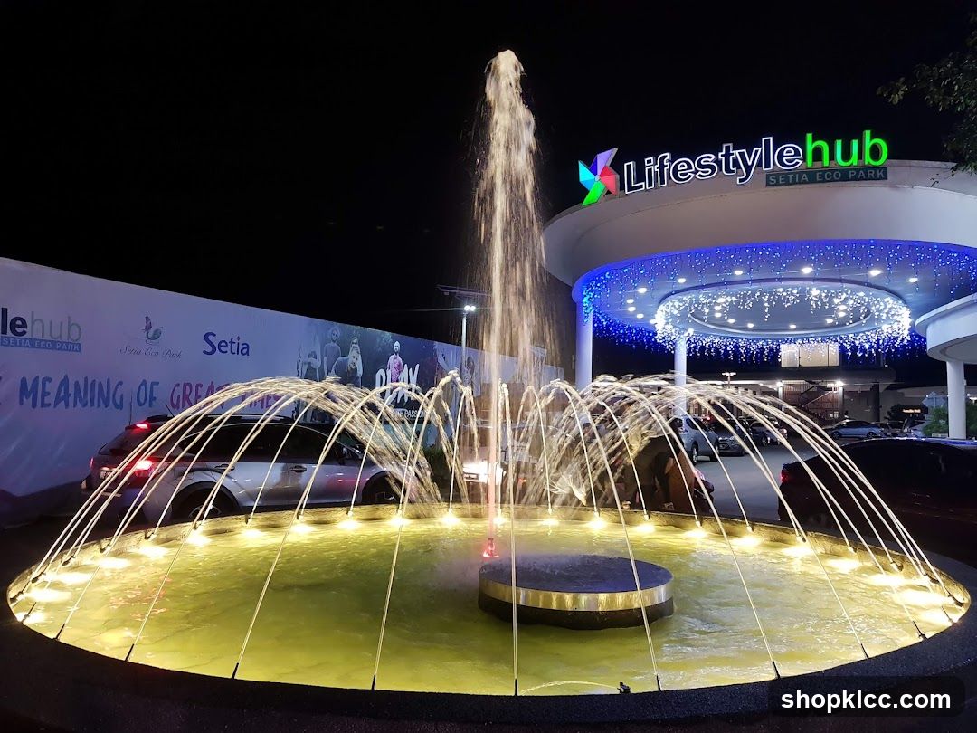 Lifestyle Hub Setia Eco Park Fountain
