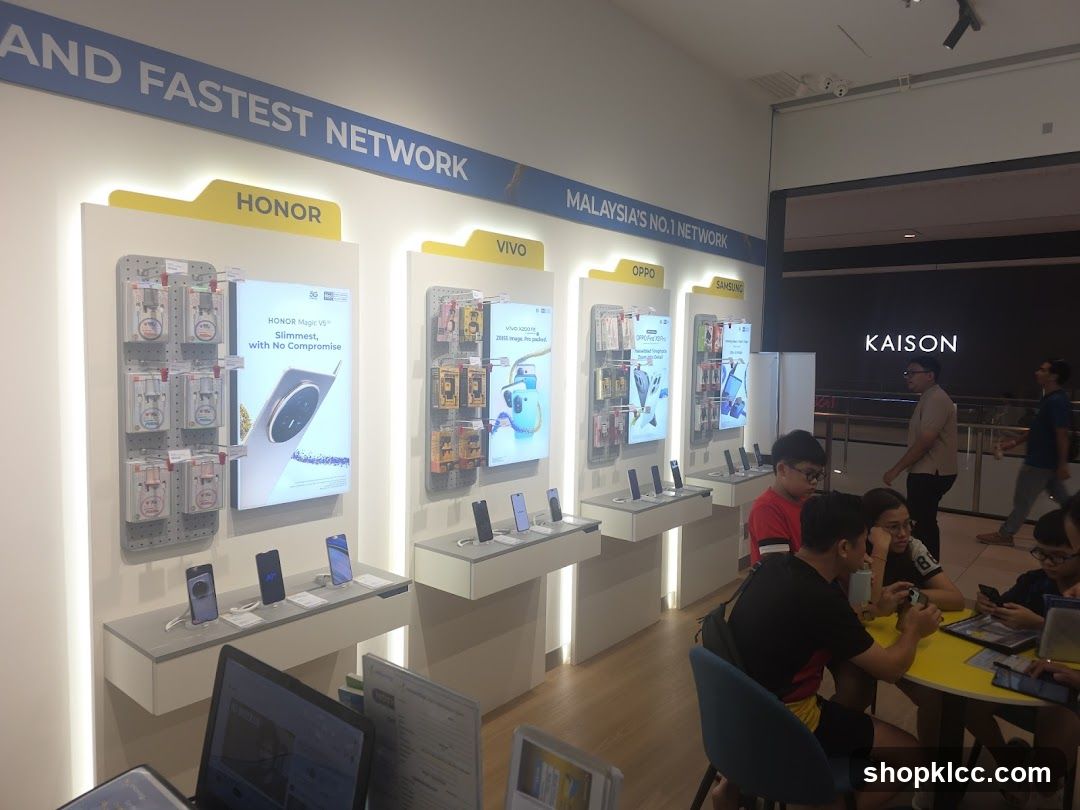 Mobile Phone Store Display