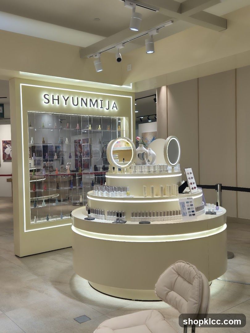 Cosmetics display