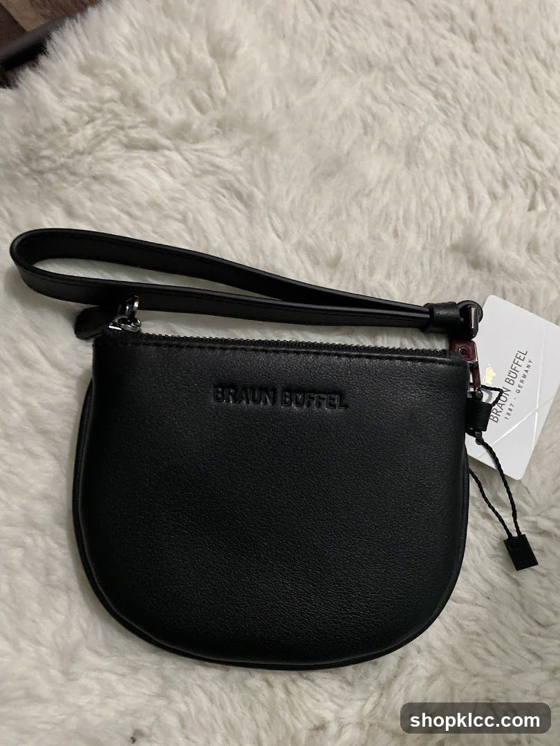 Black Braun Buffel Pouch