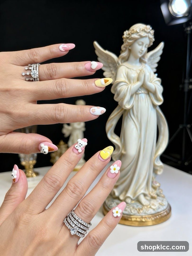 Nail Art with Cute Designs