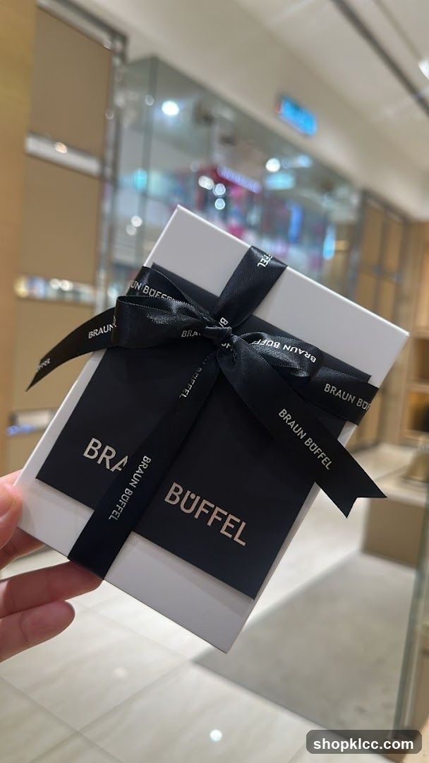Gift Box with Braun Buffel Branding