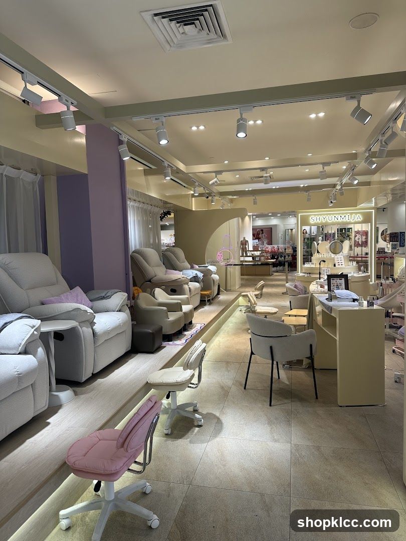 Nail Salon Interior
