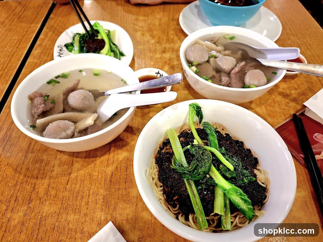 Noodle and Soup Dishes