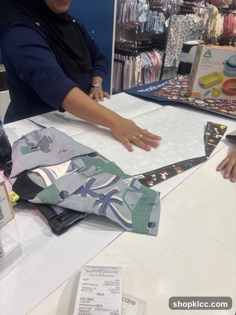 Checkout Counter with Merchandise