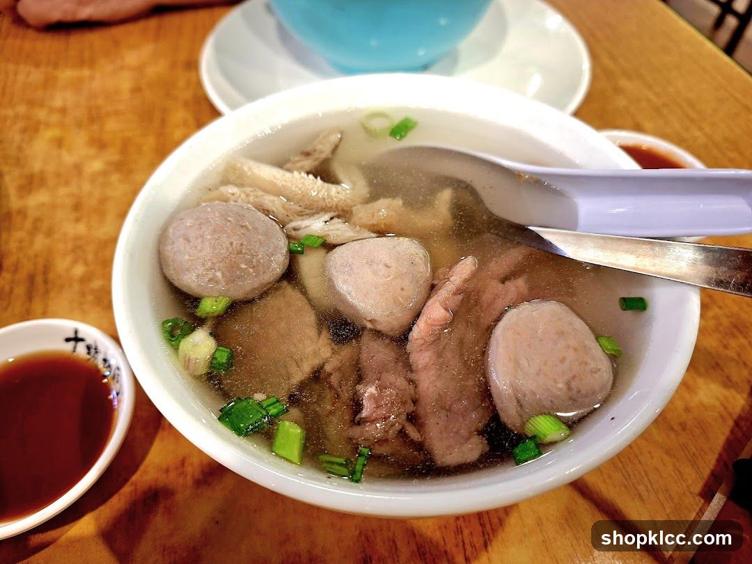 Beef Ball Soup