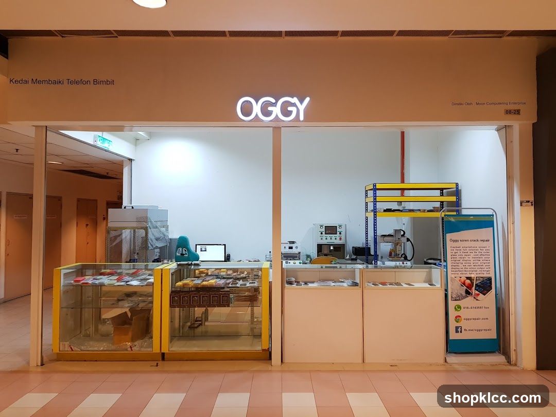 Oggy LCD Glass Repair