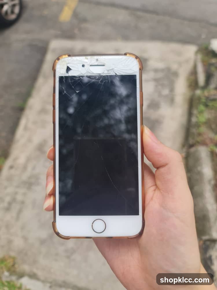 Cracked Smartphone