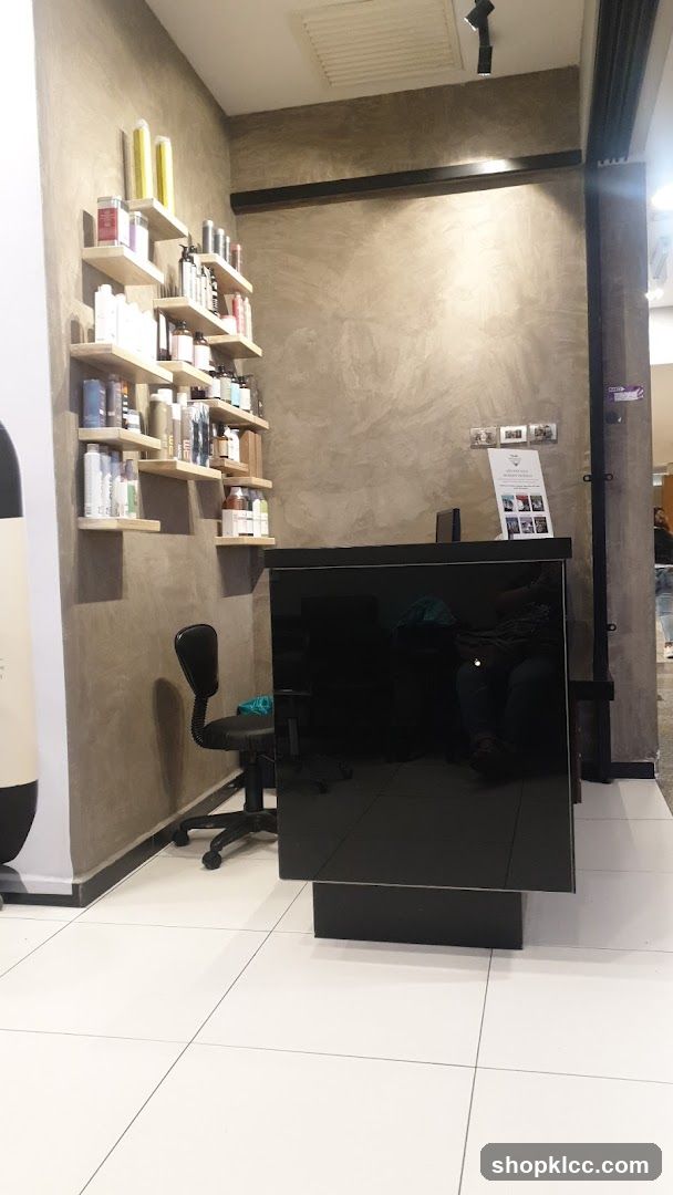 Salon Reception Area