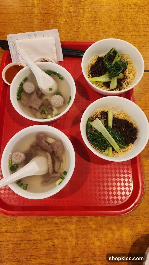 Noodle Soup and Side Dishes