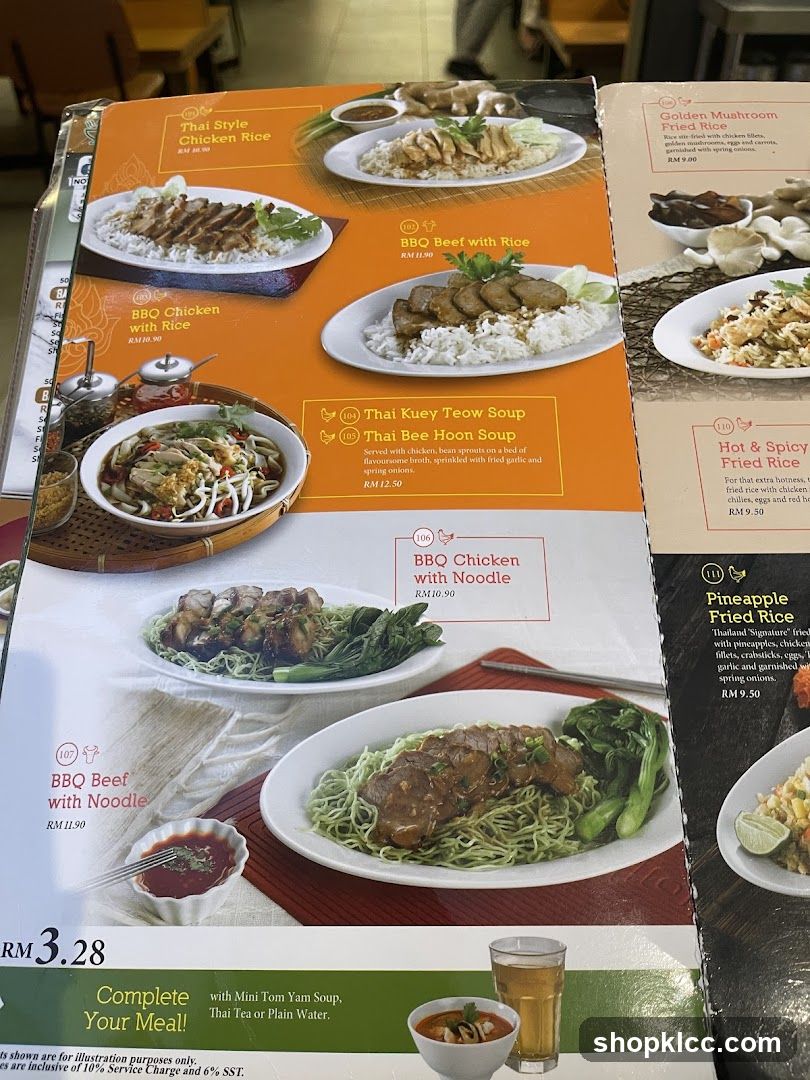 Menu Page