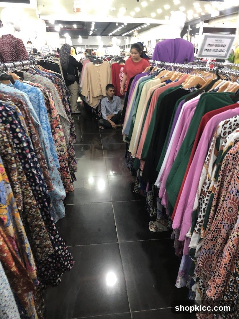Clothing Store Aisles