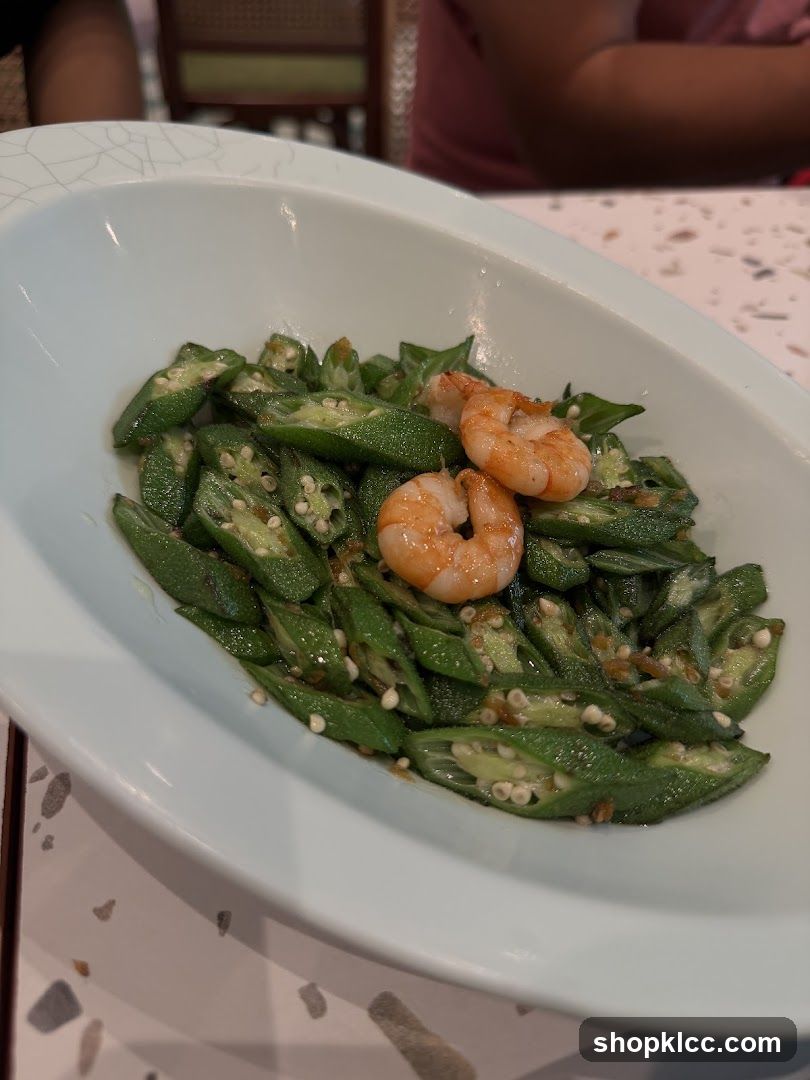 Okra with Shrimp