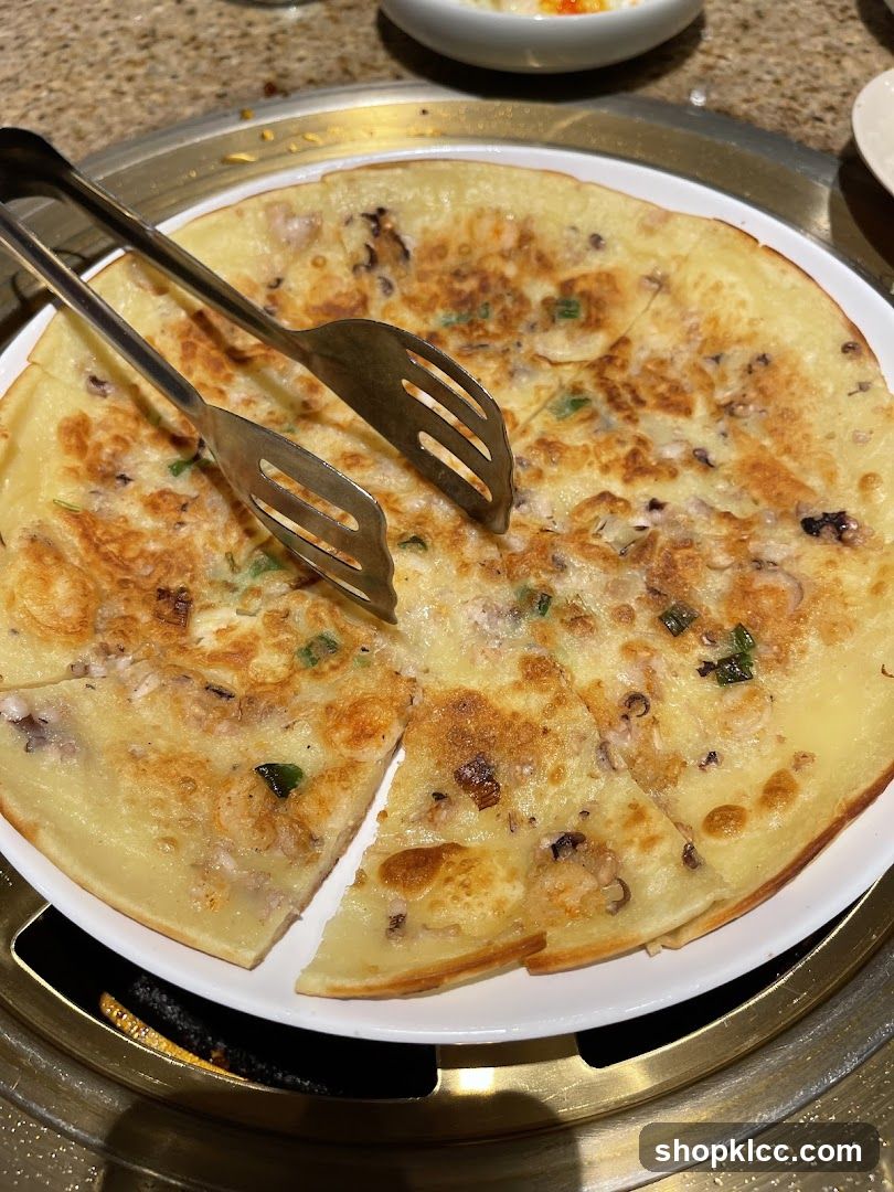 Seafood Pancake