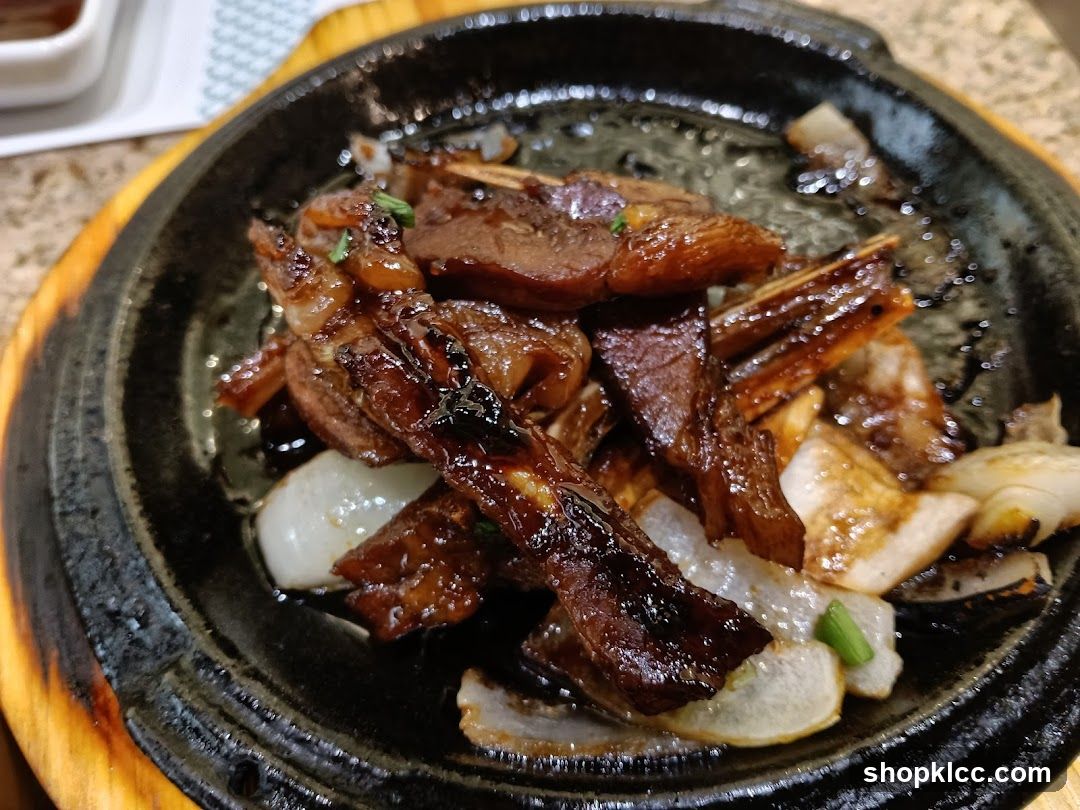 Sizzling Meat Dish