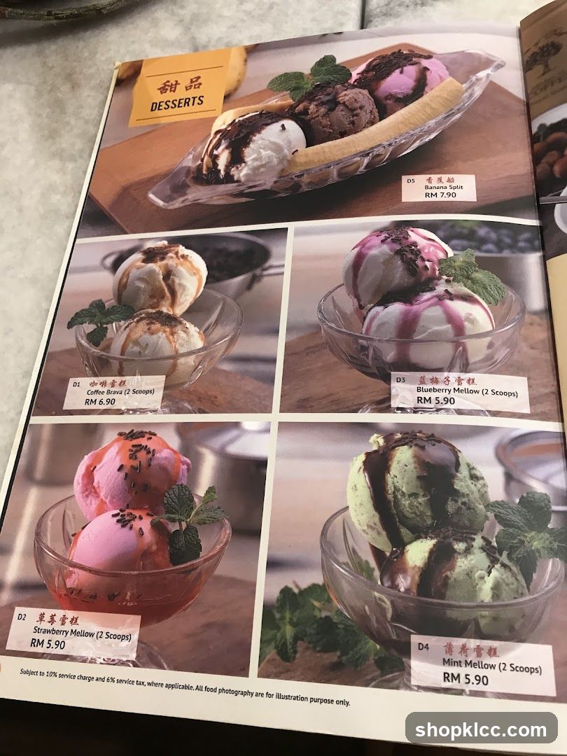 Desserts