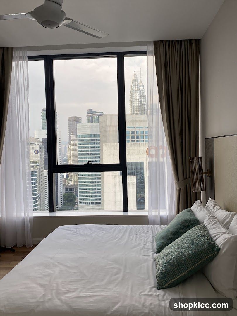 Bedroom with City View