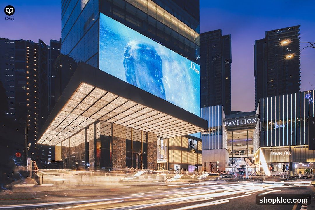 Dior Advertisement on Pavilion Building