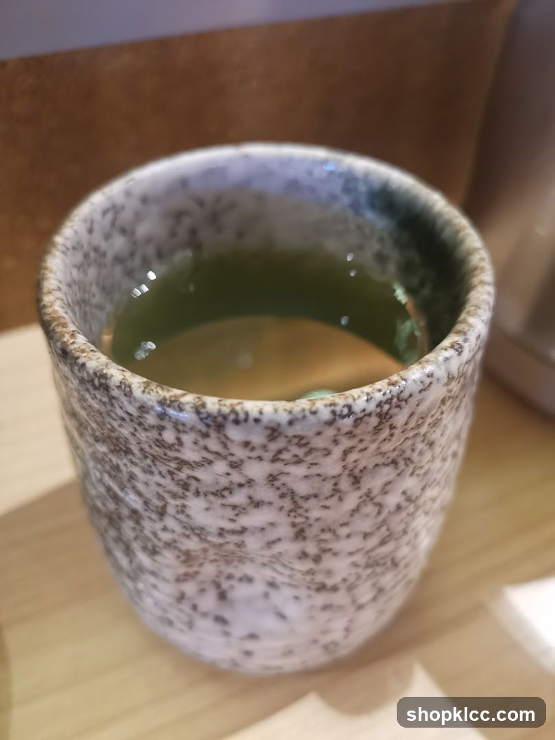 Tea in a Speckled Cup