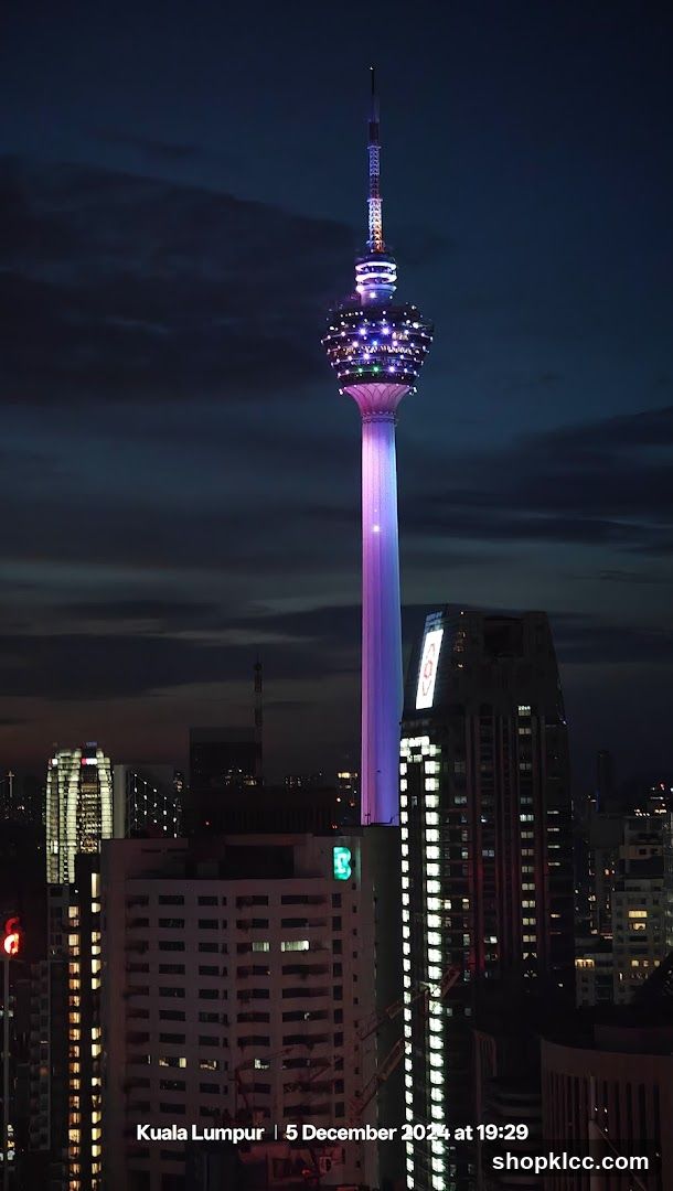 Kuala Lumpur Tower at Night
