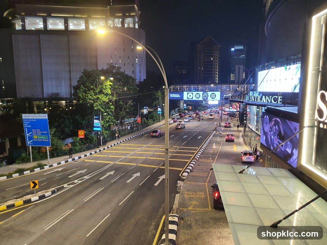 City Street at Night