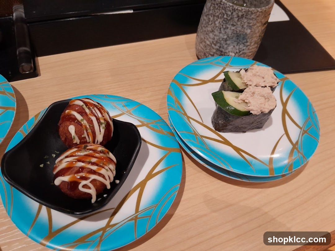 Sushi and Takoyaki