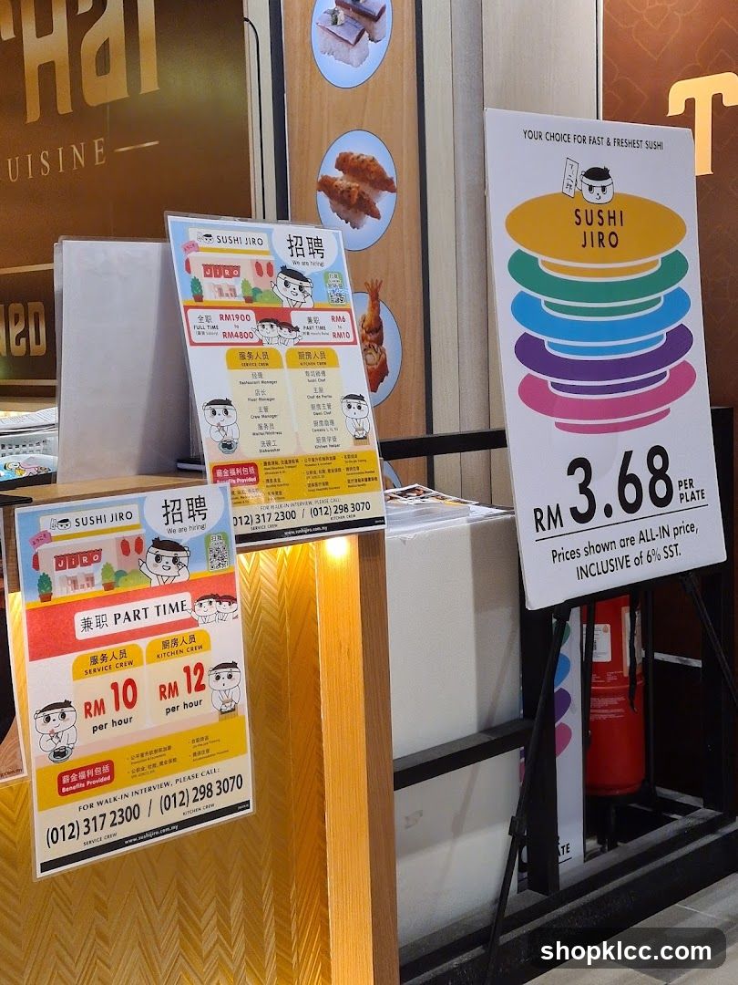 Sushi Jiro Promotions