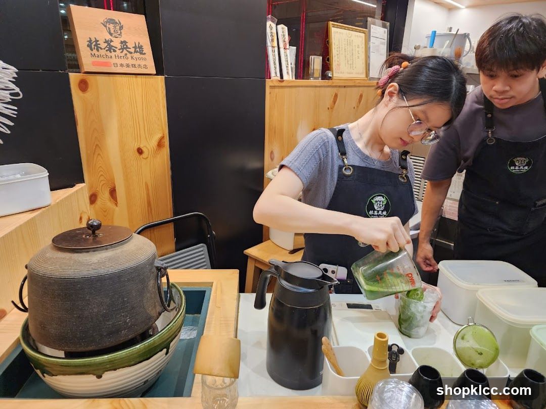 Matcha preparation