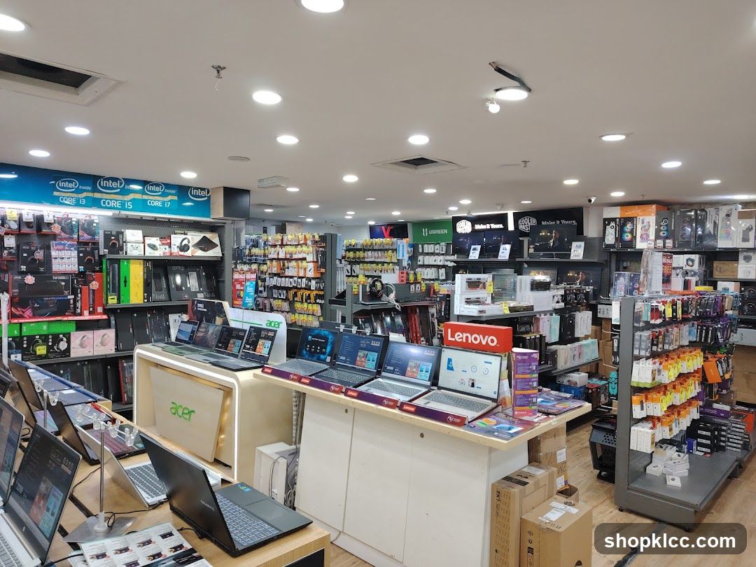 Electronics Store Display