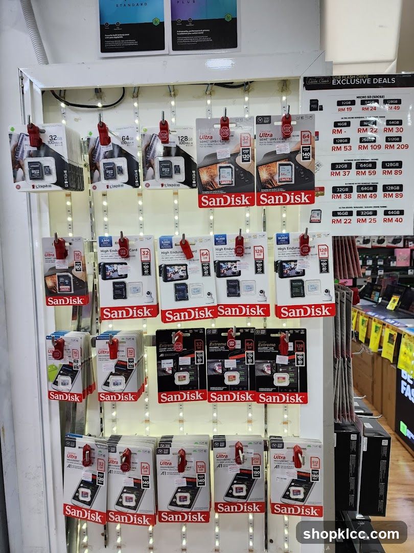 Memory Card Display