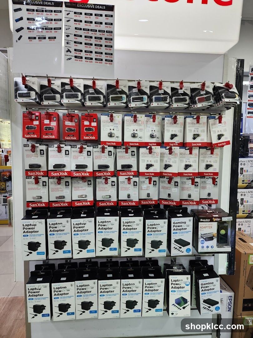 Electronics Store Display
