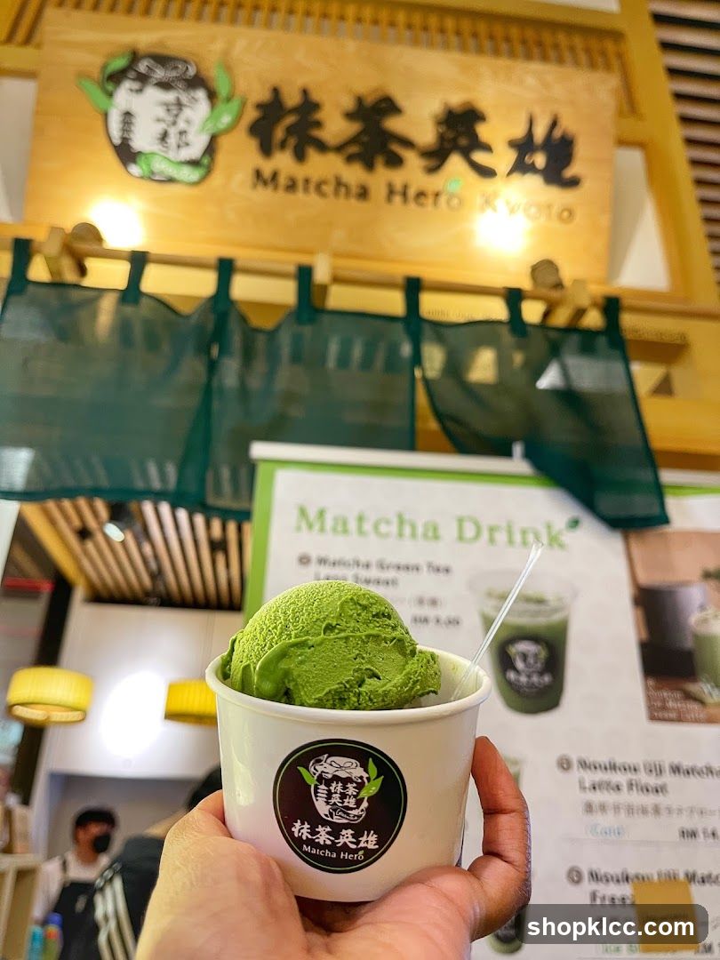 Matcha Ice Cream Cup