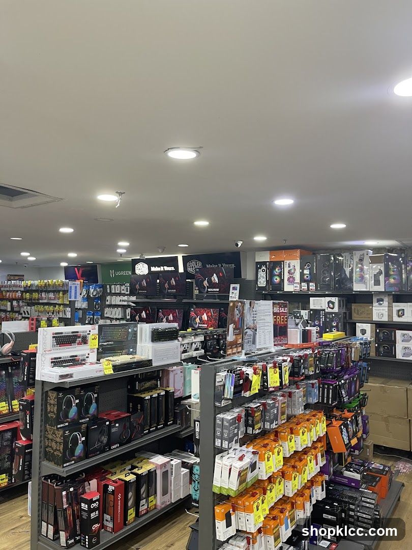 Electronics Store Interior