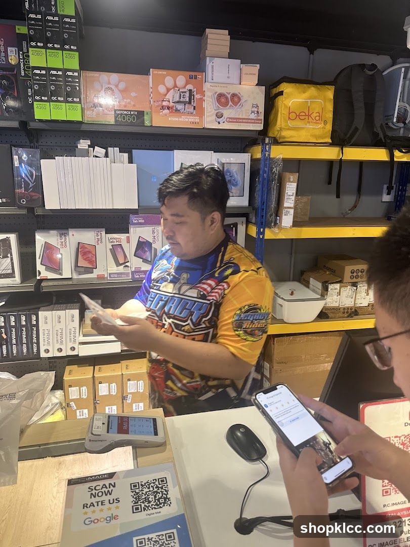 Computer Store Interior