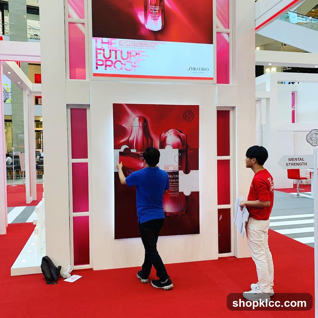 Shiseido Promotional Display